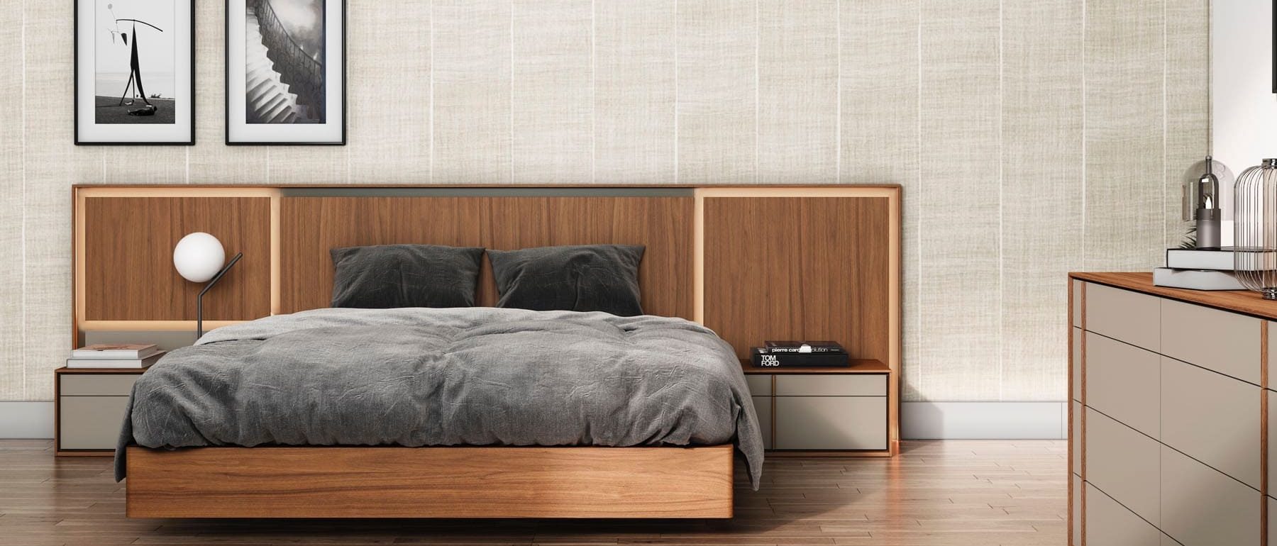 Colección light, dormitorios modernos