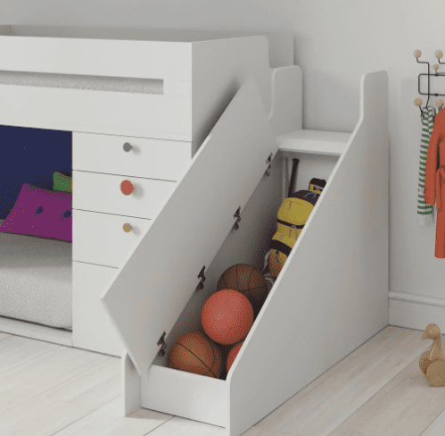 Muebles juveniles prácticos y atractivos
