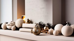 Decoración navideña para un hogar elegante y único