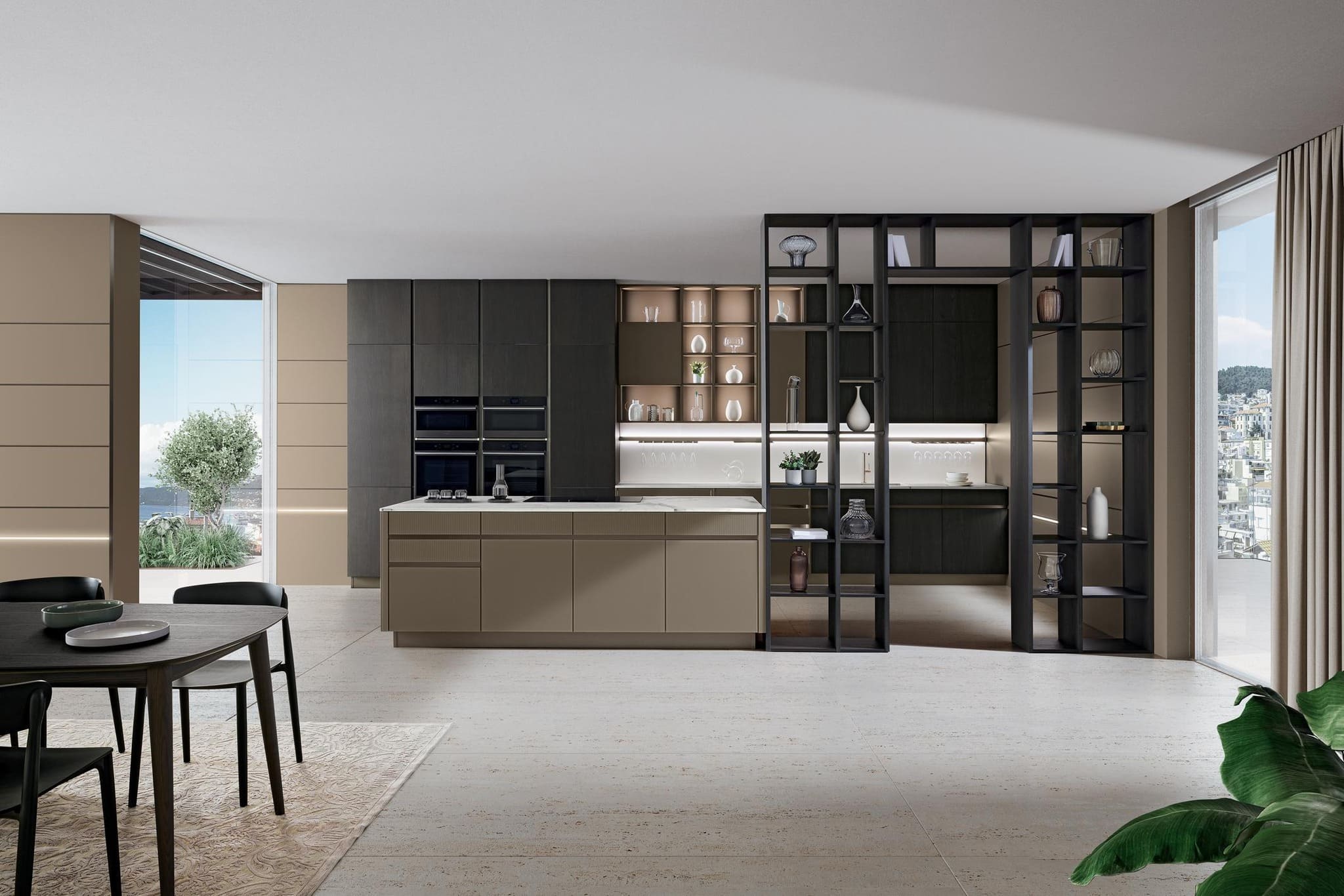 decoración de una cocina moderna