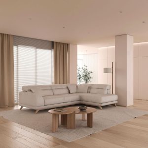 Tendencias en muebles de comedor: sofá moderno de diseño