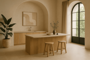 casa de estilo orgánico moderno