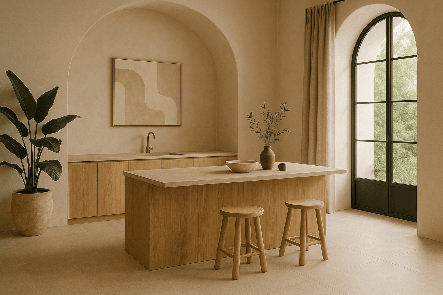casa de estilo orgánico moderno