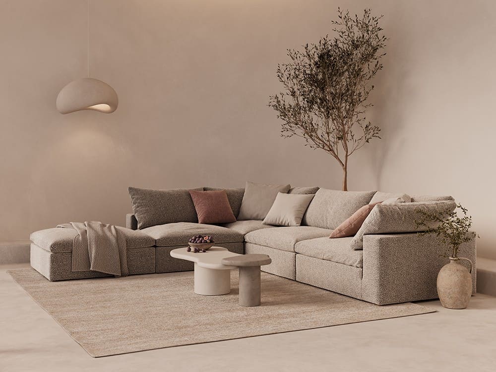 Sofás modulares de diseño