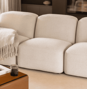 Sofás modulares modernos