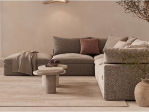 sofá de diseño tipo nube