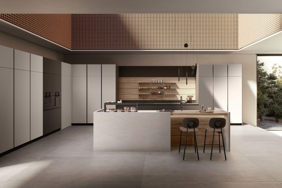 Cocinas abiertas al salón: proyectos en Valencia