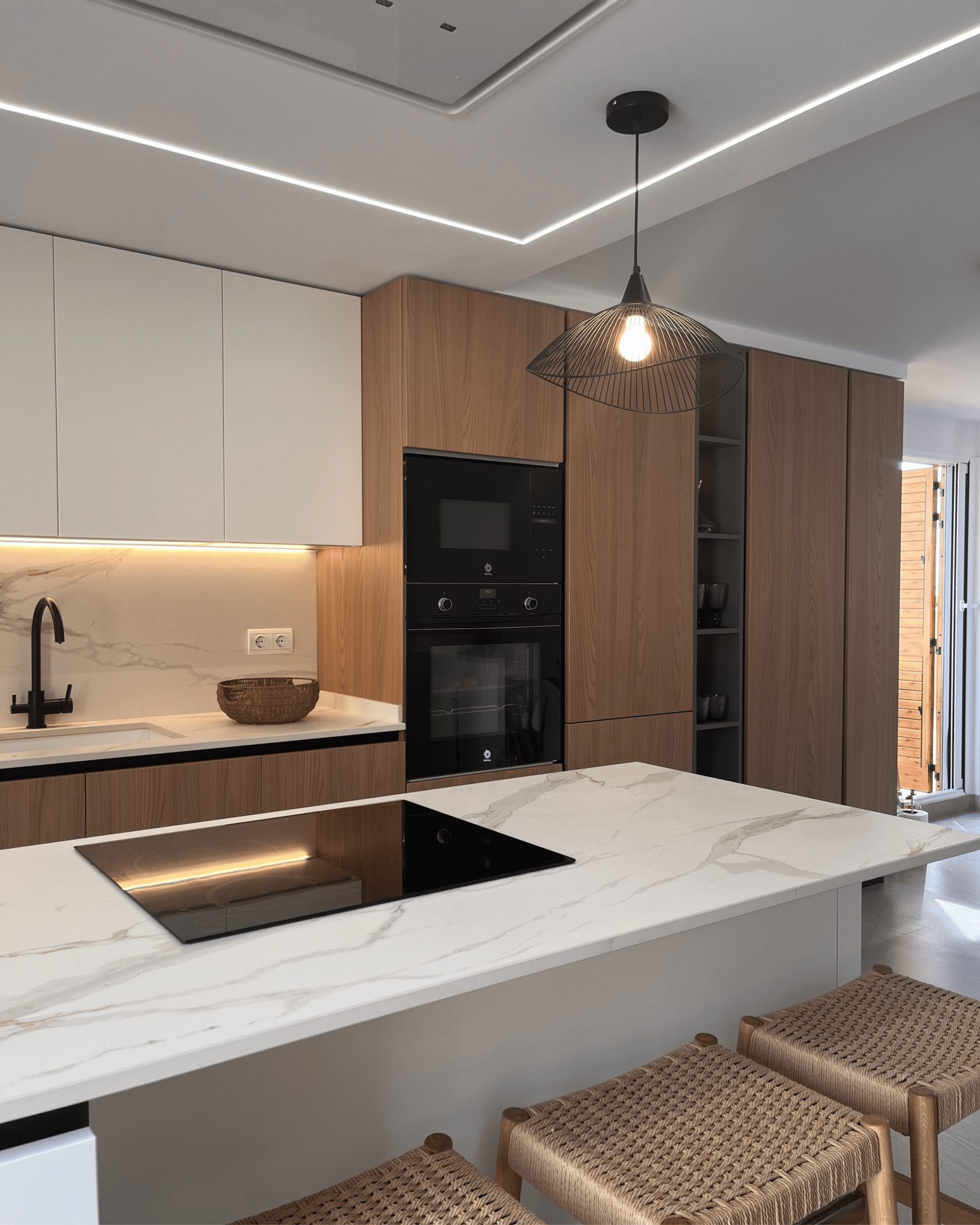 cómo pensamos una cocina moderna en MDM Interiorismo valencia