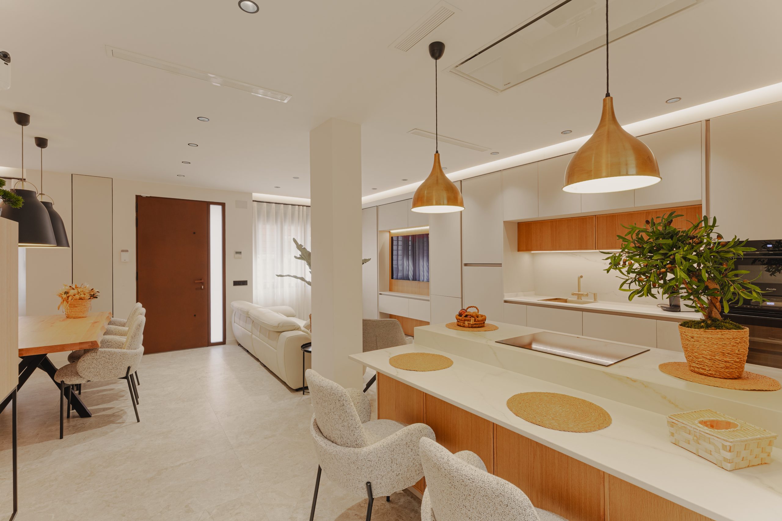 proyecto interiorismo Albal con muebles de diseño